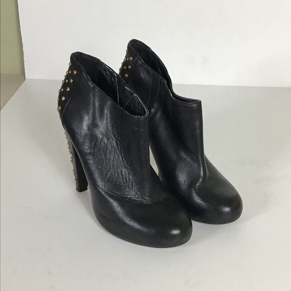 Top Shop Women Ankle Botties Sz. 38/7.5 Studded detail on Back boot Sexy - Picture 2 of 9